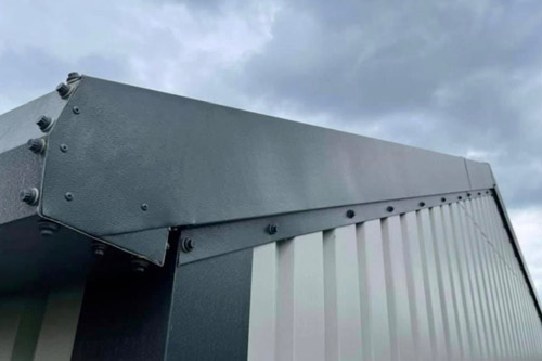 Metal Commercial roof